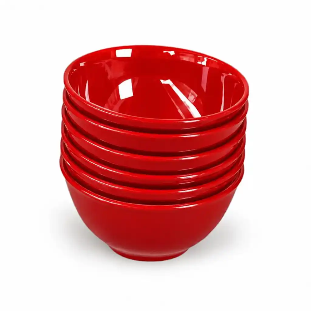 [K1980-R] Rice Bowl 3.5" (Red)