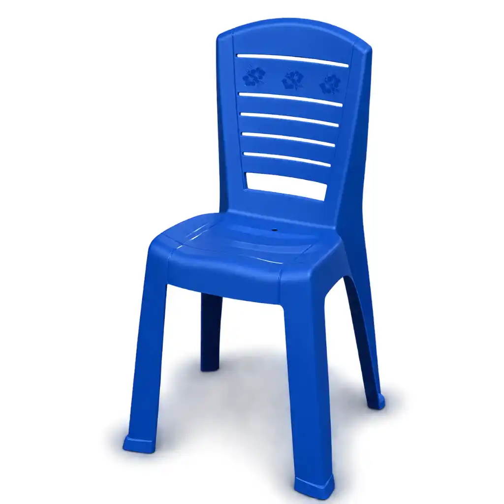 [J127-B] Side Chair 16" (Blue)
