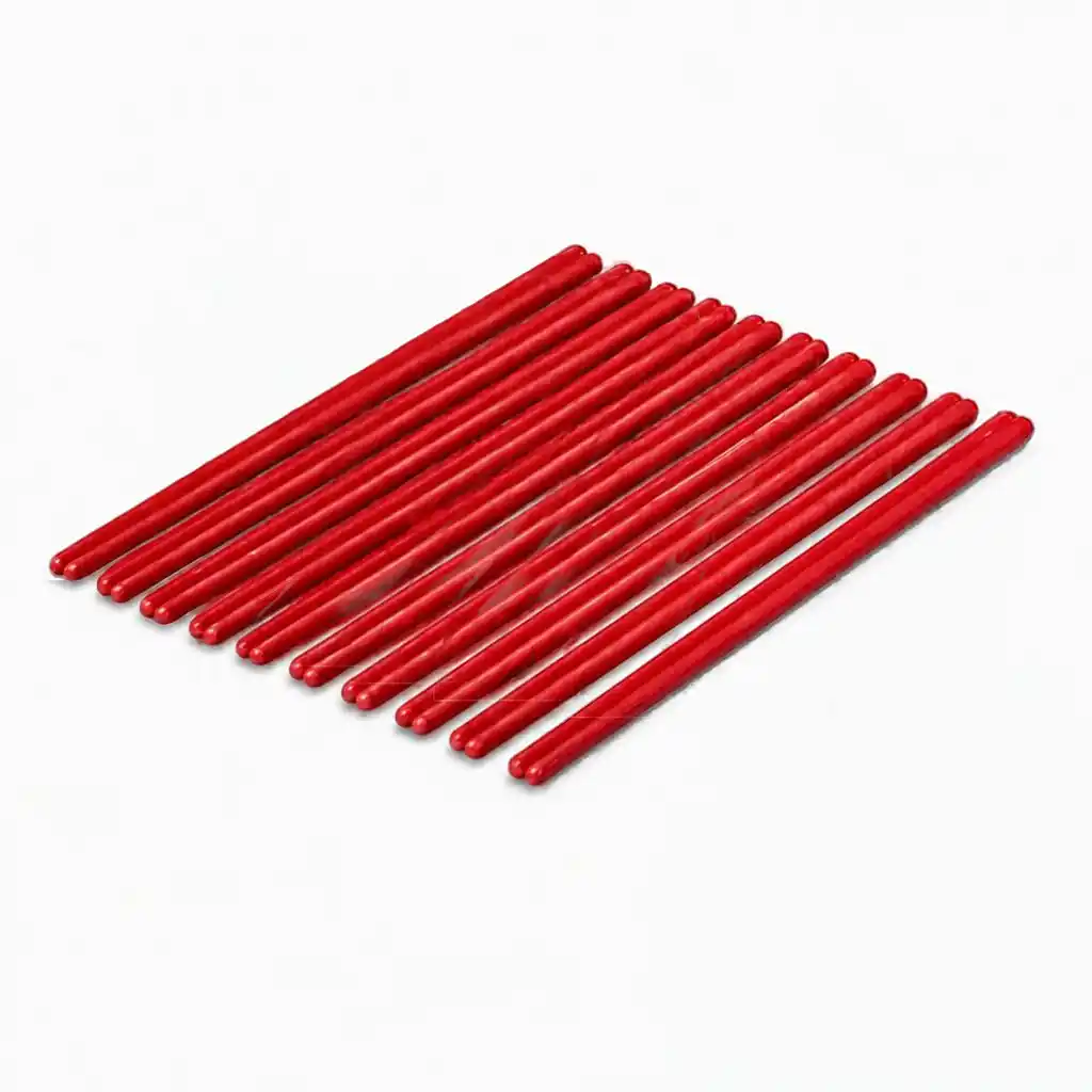 [K2202-R] Chopstick (20 Pairs Per Pack) (Red)